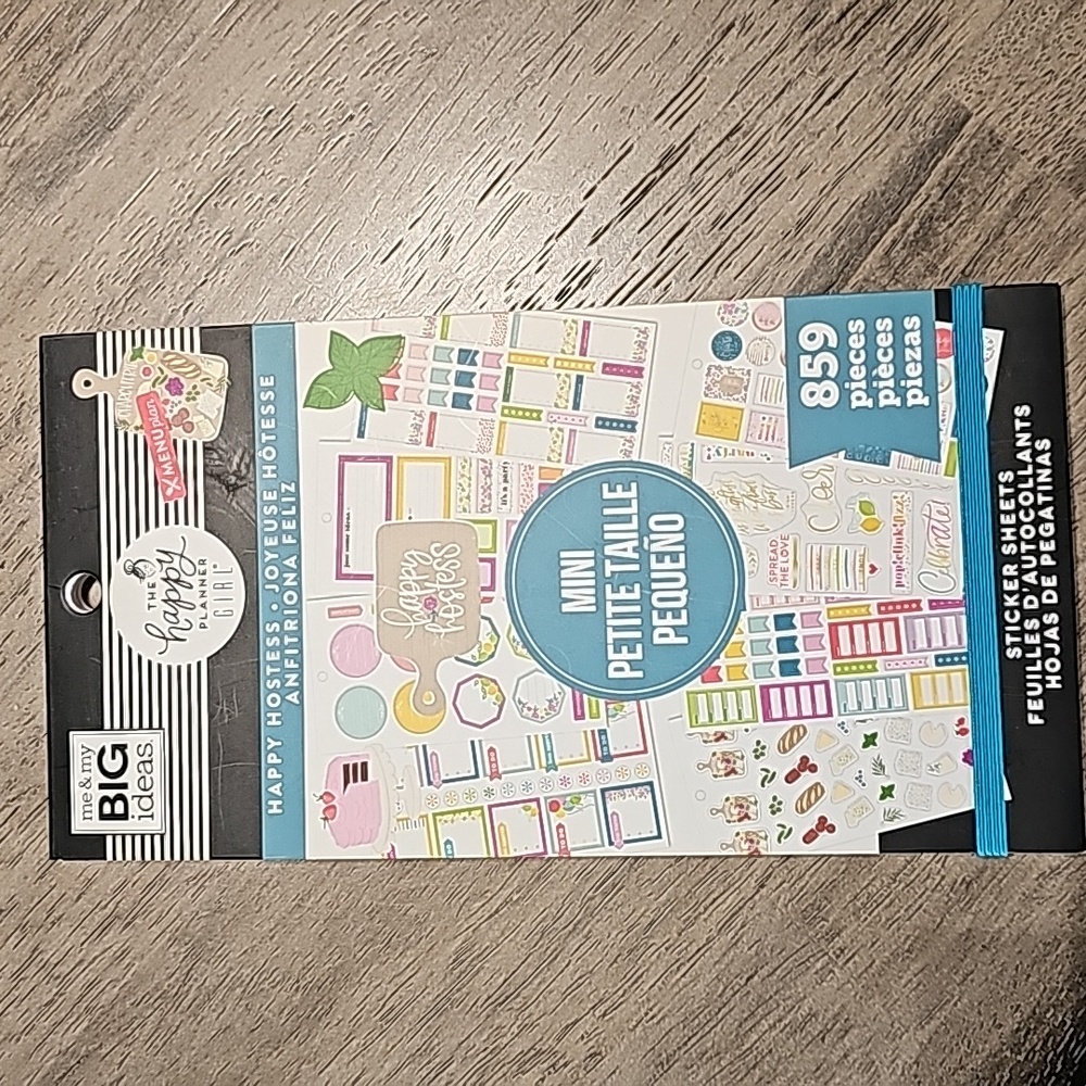 Happy Planner Happy Hostess 859 piece sticker book